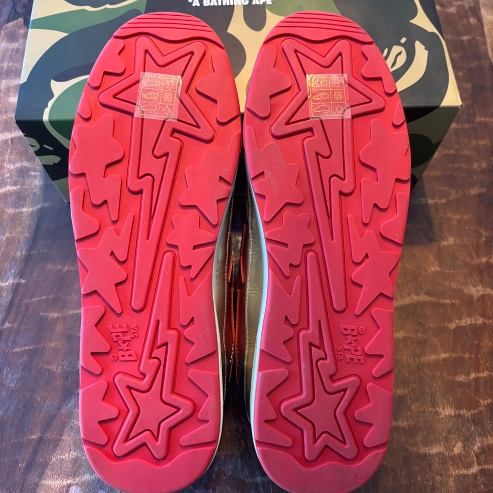 Metallic BAPE Bathing Ape STAs mens 13 - Picture 8 of 12